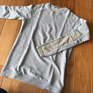 DENHAM 그레이 7부 소매 티셔츠