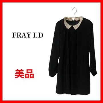 fray i.d 프레이 아이디 원피스 블랙 드레스 B1348