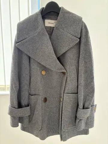 코코딜 임페리얼 모사 숏 P 코트 그레이