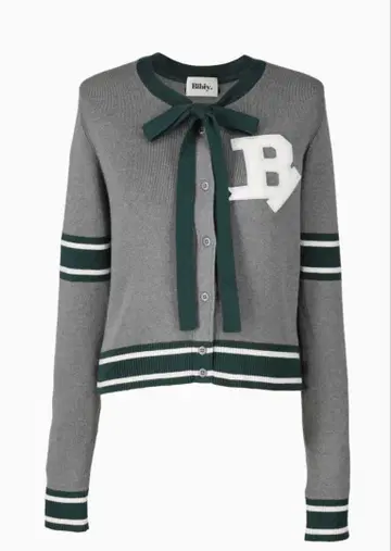 Bibiy. B. CLUB TIE CARDIGAN
