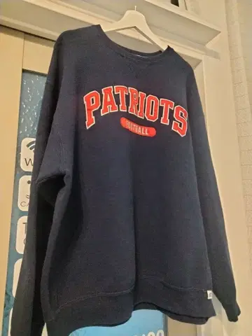 RUSSELL 트레이닝복 로고 00s 네이비