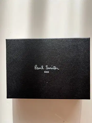 폴 스미스 블랙 가죽 키케이스 코인 케이스