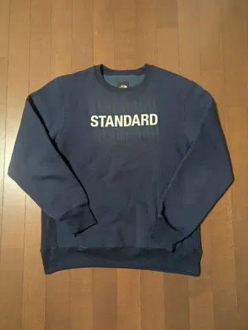 한정판 THE NORTH FACE 네이비 STANDARD 맨투맨 XL