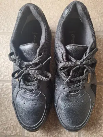 MoonStar(문스타) 남성용 방수 블랙 메쉬 가죽