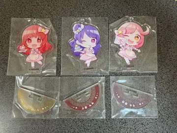 프리티 리듬 하루네 아이라 카미바 미아 아야세 나루 아크릴 스탠드