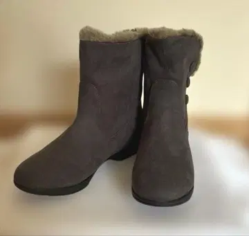 beauth 그레이 스웨이드 어그 부츠