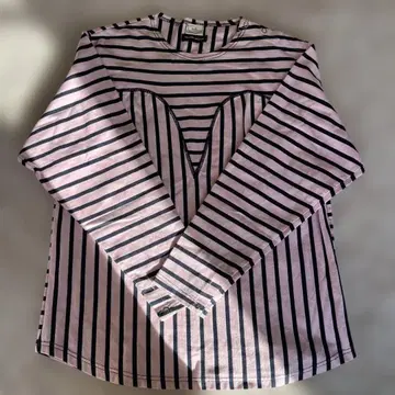 MAISON SPECIAL x null 보더 긴팔 상의 롱 T