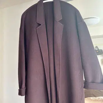 Plage 브라운 롱 코트