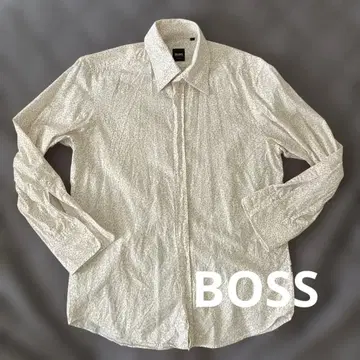 BOSS 핏 셔츠 M 꽃무늬