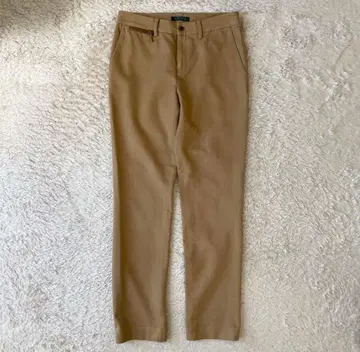 랄프 로렌 코튼 울 트라우저 카멜