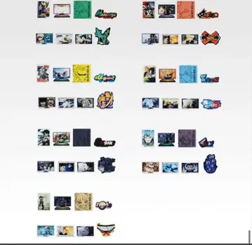 제일복권 히로아카 -더욱 저 너머로- L상 스티커 세트 컴플리트