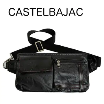 CASTELBAJAC 블랙 바디백 새상품급 블랙