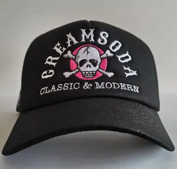 [새상품] 핑크 드래곤 / Cream Soda 해골 메쉬 캡