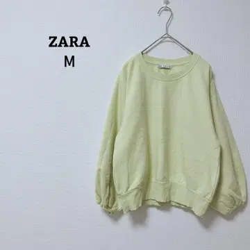 자라 맨투맨 트레이닝복 속기모 루즈핏 캐주얼 심플 긴팔 M