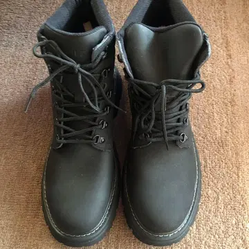 안전화 블랙 워크 부츠 하이컷