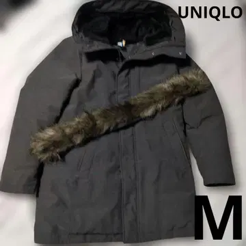 유니클로 울트라 웜 하이브리드 다운 코트 M 사이즈