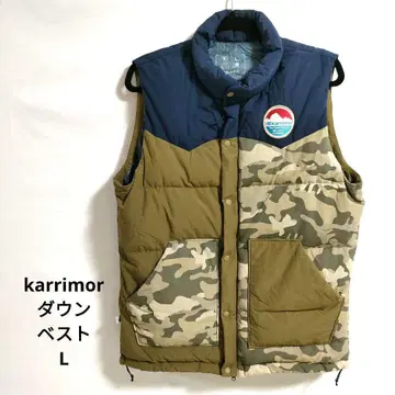 karrimor 카리머 이데이 다운 베스트 카모 패턴 L