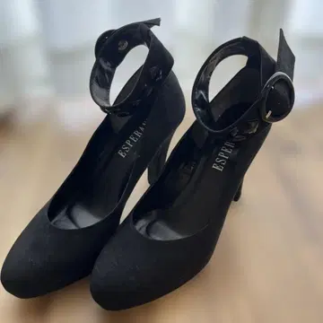 ESPERANZA 사이즈 L 블랙 하이힐 스트랩 포함