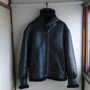 양가죽 플라이트 자켓