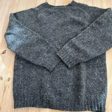 Harley of Scotland 그레이 스웨터 36