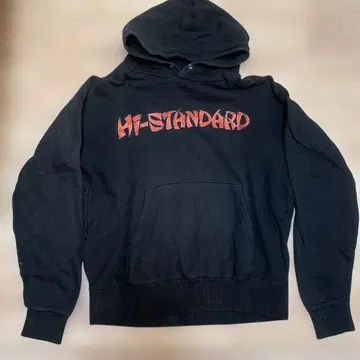 새상품급! Hi-STANDARD 백 프린트 있음 남성용 L 후디