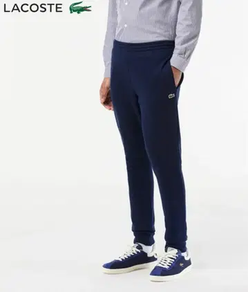 Lacoste 조거 팬츠 네이비 사이즈 4