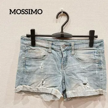 새상품급 MOSSIMO [ 7 ] 데미지 가공 숏팬츠 라이트 블루