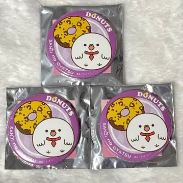 무기와라 스토어 상디의 간식 도넛 시리즈 트레이딩 캔뱃지 햇