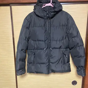 블랙 다운 자켓 XL 사이즈