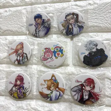 화이트 고양이 프로젝트 x 돈키호테 캔뱃지 컴프 시크릿 포함 8종