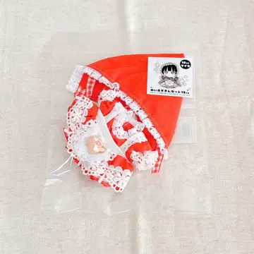 WEGO 봉제인형 옷 15cm 빨간 망토