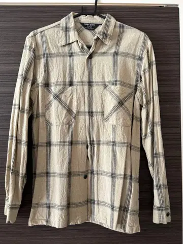 WEST RIDE 체크 무늬 플란넬 셔츠 M 사이즈