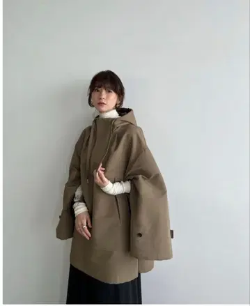 CLANE 사이드 오픈 와이드 아노락 사이즈 2