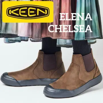KEEN ELENA CHELSEA 엘레나 첼시 사이드 고어 부츠