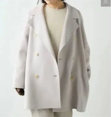 윔 가젯 울 리버 피 코트 새상품급