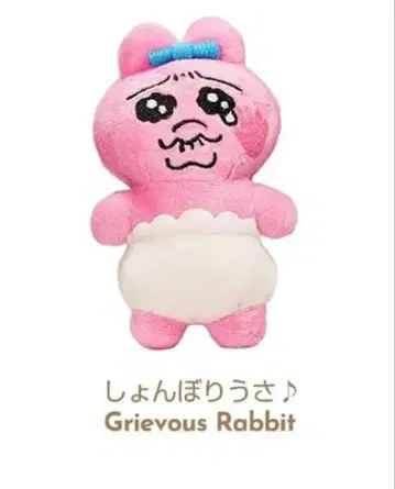 [해외 공식] [중국 한정판] TOPTOY 빤쮸토끼 봉제 인형 키링