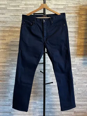 BEAMS PLUS 5 Pocket Tapered Pique NAVY L