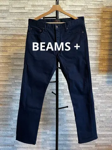 BEAMS PLUS 5 Pocket Tapered Pique NAVY L