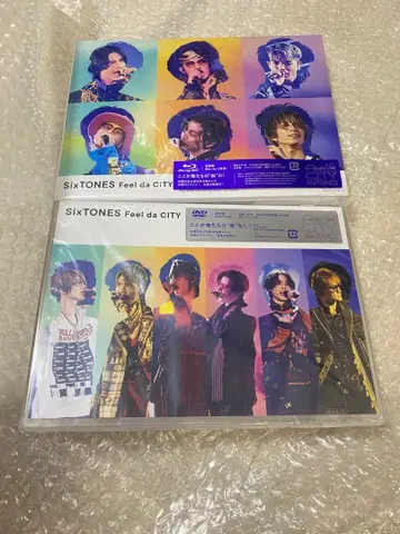 SixTONES Feel da CITY DVD & Blu-ray 세트