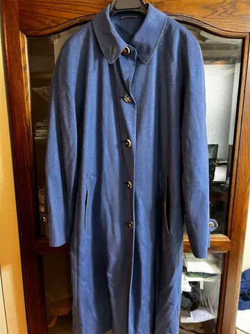 오스트리아 제 SCHNEIDERS 울 롱 코트 남성용 M 상당