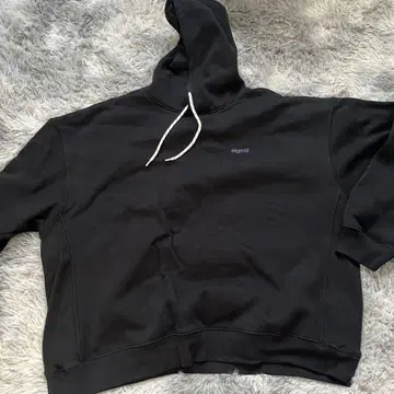 signal 블랙 후디