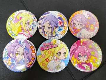카미키타 후타고 올스타즈 캔뱃지 6개 세트 프리큐어