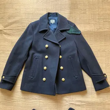 그린 레이블 릴랙싱 울 피코트 S 사이즈