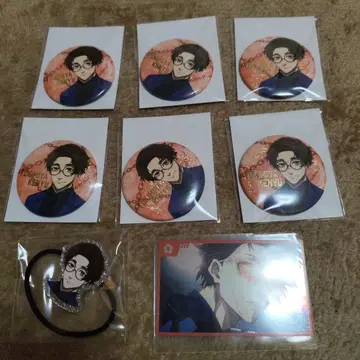 에고전 유키미야 켄유 캔뱃지 6개 세트