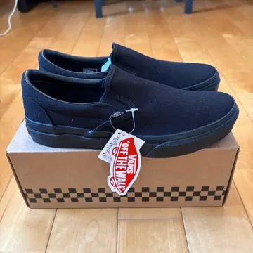 VANS 블랙 슬립온