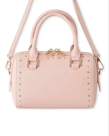 [ 새상품급 ] CELFORD 보스턴 백 핑크 스터드