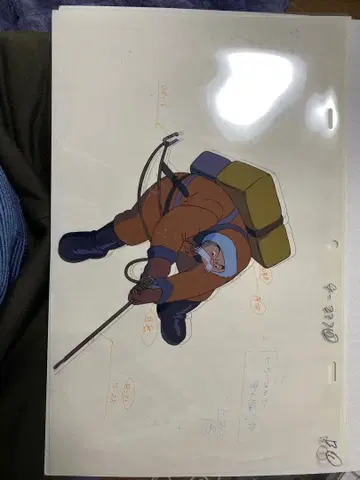 히게오야지 셀화 테즈카 프로덕션