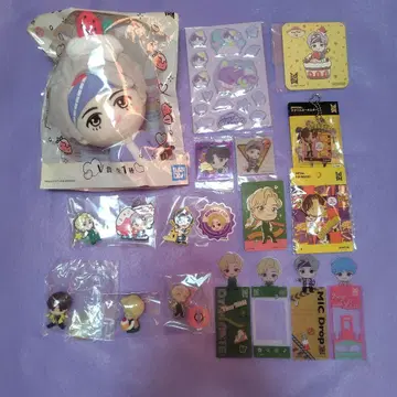 V tinyTAN 제일복권 봉제 인형 키링 피규어 테테