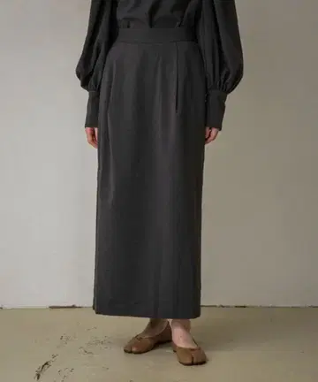 PERNA 펜슬 롱 스커트