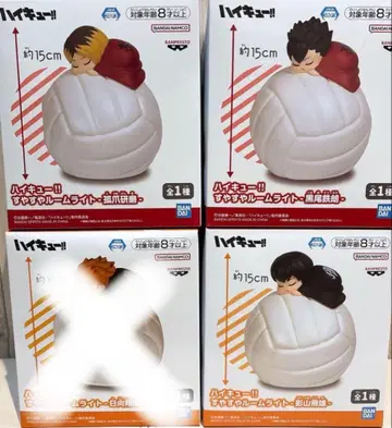 하이큐 쿨쿨 룸 라이트 - 카게야마, 코즈메, 쿠로오 - 전 3개 세트